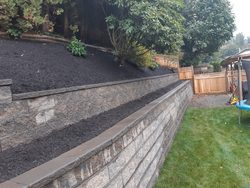 Tiered Retaining Wall